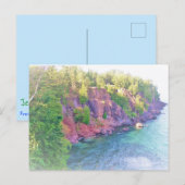 Briefkaart met drukweerstand (Voorkant / Achterkant)