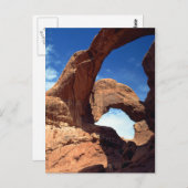 Briefkaart met dubbele boog (Voorkant / Achterkant)