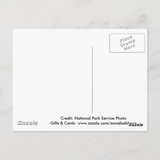 Briefkaart met dubbele boog (Achterkant)