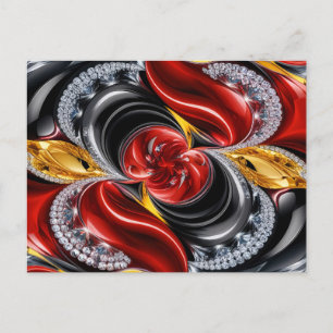 Briefkaart met Duitsland Kleuren Design