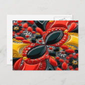 Briefkaart met Duitsland Kleuren Design (Voorkant / Achterkant)