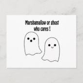 briefkaart met een gedenkachtig spookhalloween (Voorkant)