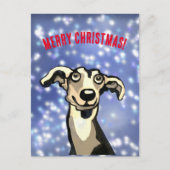 Briefkaart met een prettige kerst (Voorkant)