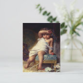 Briefkaart met Emile Munier Painting (Staand voorkant)