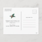 Briefkaart met feestdag voor feestdagen met feestd (Achterkant)