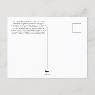 Briefkaart met gehakt engel