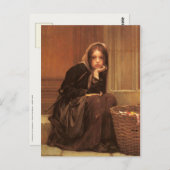 Briefkaart met gekleurd loopwerk (Voorkant / Achterkant)