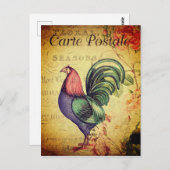 Briefkaart met geldstijl (Voorkant / Achterkant)