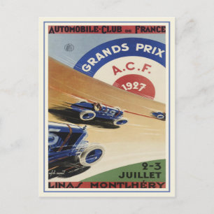 Briefkaart met Grand Prix en Poster afdrukken