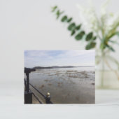 Briefkaart met grange-over-zand (Staand voorkant)