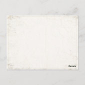 Briefkaart met Grungy  Ierse vlag (Achterkant)