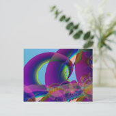 Briefkaart met halve cirkel (Staand voorkant)