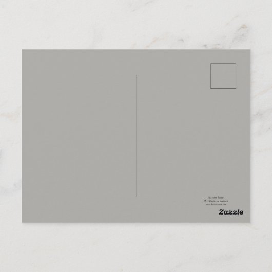 Briefkaart met haunted Forest Moon Halloween (Achterkant)