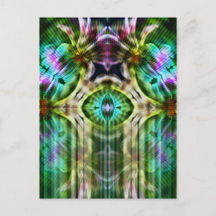 briefkaart met herbezinksel