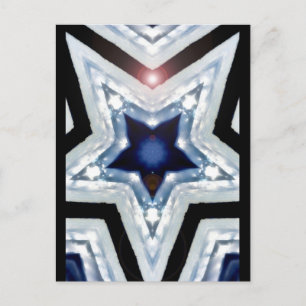 briefkaart met herbezinksel