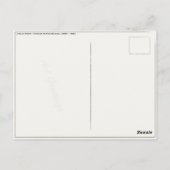 Briefkaart met het schilderen van Charles Marion R (Achterkant)