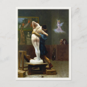 Briefkaart met het Schilderen van Jean-Leon Gerome