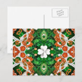Briefkaart met Ierland Kleuren Design (Voorkant / Achterkant)