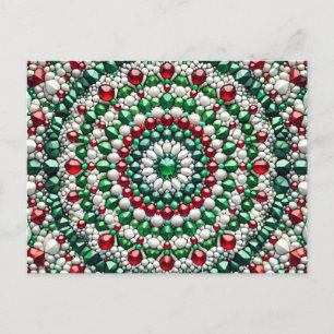 Briefkaart met Italiaans kleuren Design