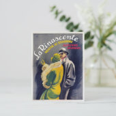 Briefkaart met  Italiaanse Mode afdrukken (Staand voorkant)