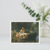 Briefkaart met John William Waterhouse Painting (Staand voorkant)