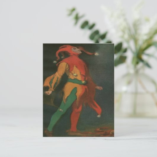 Briefkaart met kast (Staand voorkant)