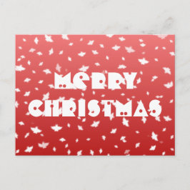 Briefkaart met kerstangels