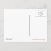 Briefkaart met kerstmis voor rendieren (Achterkant)