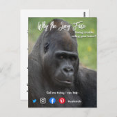 briefkaart met lange adem (Voorkant / Achterkant)