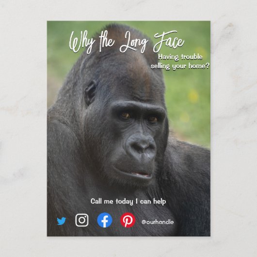 briefkaart met lange adem (Voorkant)