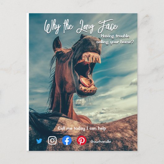 briefkaart met lange adem flyer (Voorkant)