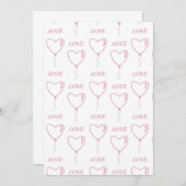 Briefkaart met liefde (Voorkant / Achterkant)