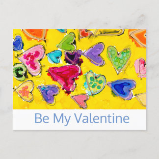 Briefkaart met liefdesvulling