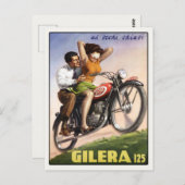 Briefkaart met  Moto Poster Print (Voorkant / Achterkant)