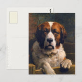 Briefkaart met Otto Eerelman schilderen (Voorkant / Achterkant)