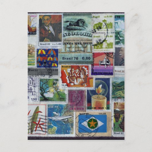 Briefkaart met poststempel (Voorkant)