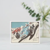 Briefkaart met racistisch Poster afdrukken (Staand voorkant)