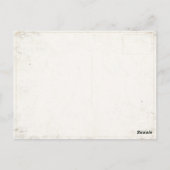 Briefkaart met Santa Cruz Surfer Print (Achterkant)