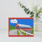 Briefkaart met schroefdraad (Staand voorkant)