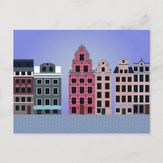Briefkaart met Stockholm