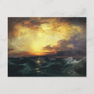 Briefkaart met Thomas Moran schilderen