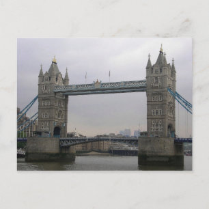 Briefkaart met Tower Bridge over de Theems