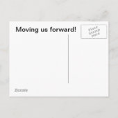 Briefkaart met trein (Achterkant)