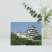 Briefkaart met uitzicht van Himeji Castle (Staand voorkant)