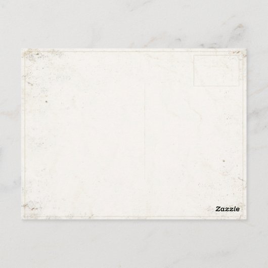 Briefkaart met vlag van Argentinië (Achterkant)