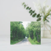 Briefkaart met vleugeldraad (Staand voorkant)