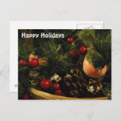 Briefkaart met vogeltjes (Voorkant / Achterkant)