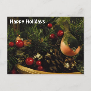 Briefkaart met vogeltjes