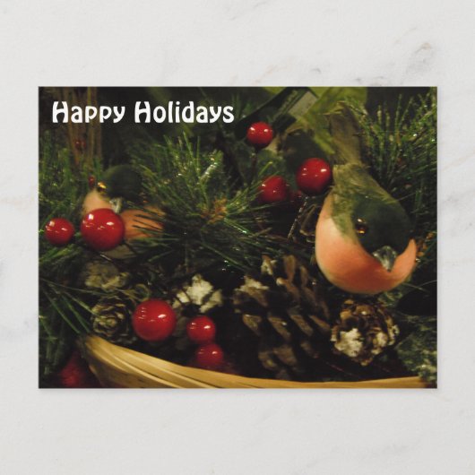 Briefkaart met vogeltjes (Voorkant)