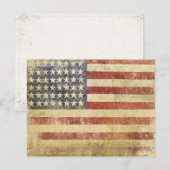 Briefkaart met vuile sterren en strips (Voorkant / Achterkant)